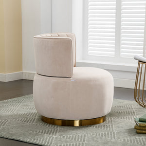 360 Degree Swivel Cuddle Barrel Accent Sofa Chair