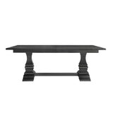 Extendable Wooden Dining Table, Seats 6