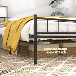 Queen Size Bed Frame, Headboard and Footboard