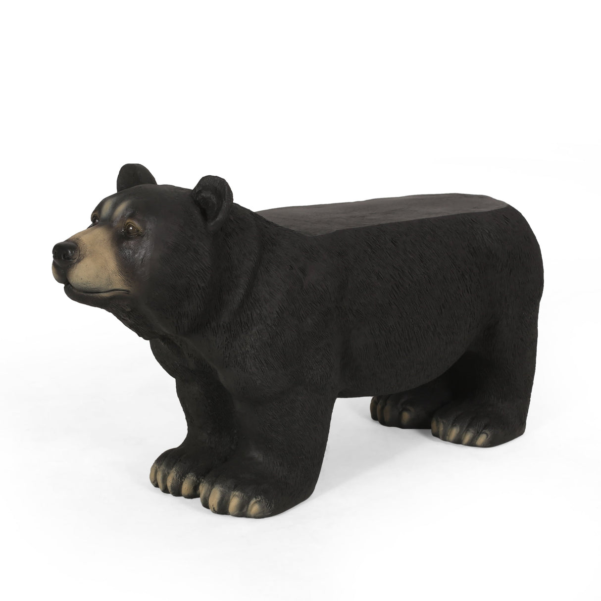 MGO Bear Bench - Concrete Outdoor Bench