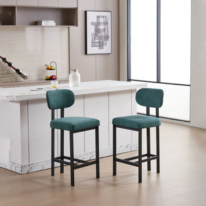 Modern Counter Height Stools (Set of 2)