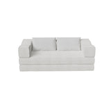 3 Seat Folding Floor Couch & King Size Bed Mattress