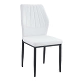 Dining Chairs with Shell Pattern, Comfort, and Style