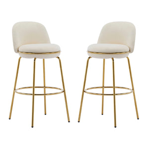 Rio Claro Indoor Upholstered Barstool (Set of 2)