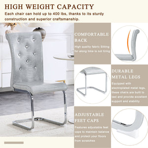 Elegant Design Upholstered Dining Chairs