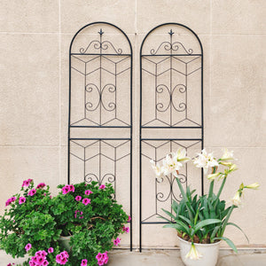 4 Pack Metal Garden Trellis