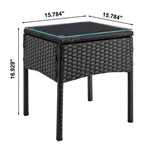 Noli - 3 Piece Outdoor Patio Set