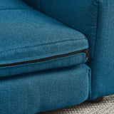 Soft and Comfortable Pet Bed for Big and Oversized Dogs - Dark Blue