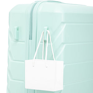 Set 3PCs 20'/24'/28' ABS Spinner Wheel Luggage - Mint Green