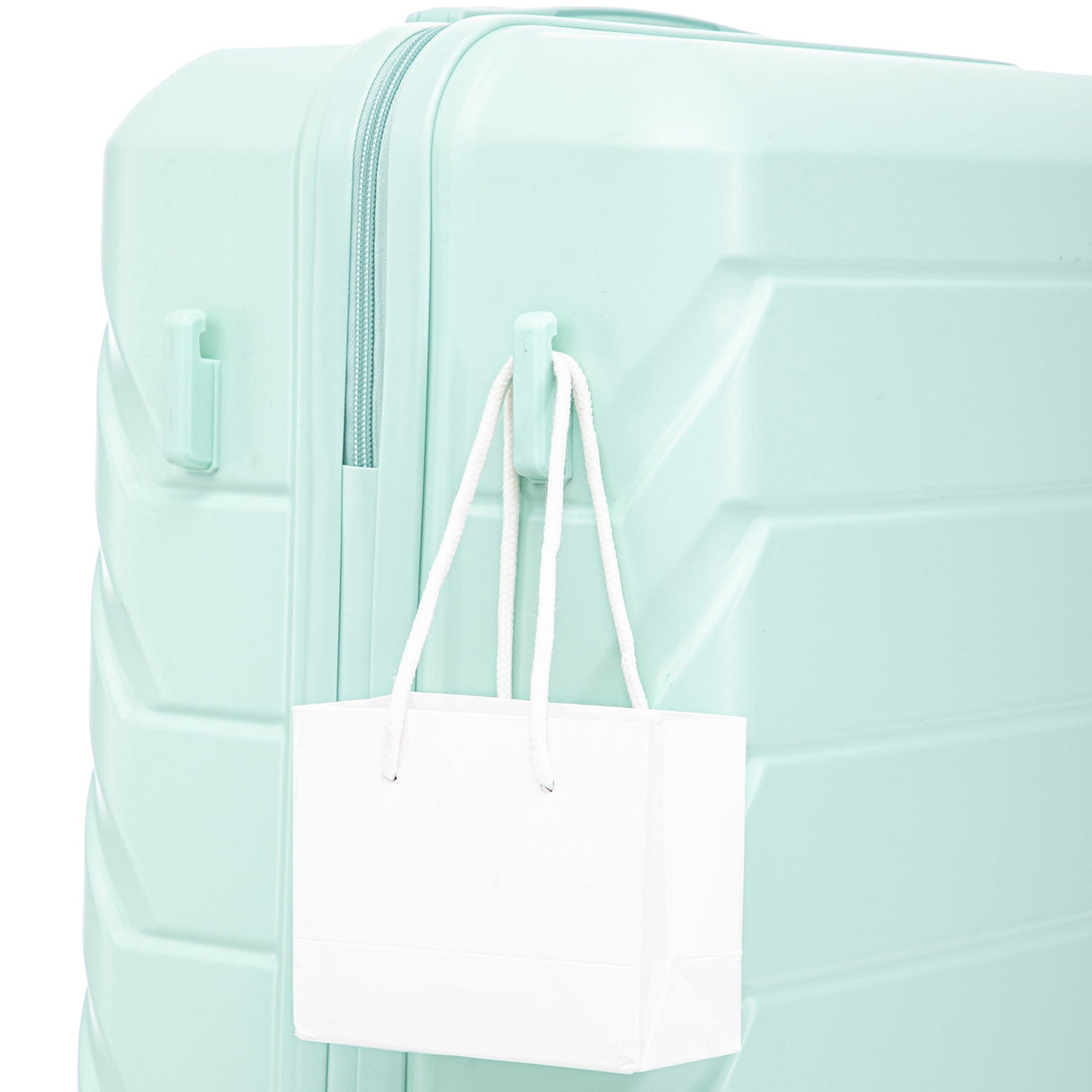 Set 3PCs 20'/24'/28' ABS Spinner Wheel Luggage - Mint Green