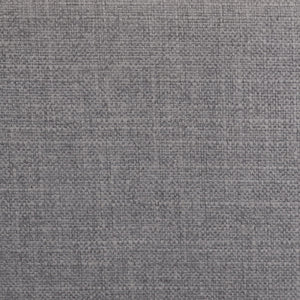 California King Upholstered Panel Bed With Tufted Headboard - Gray