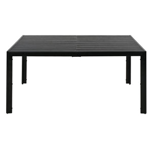 6-Person Modern Steel Outdoor Dining Set