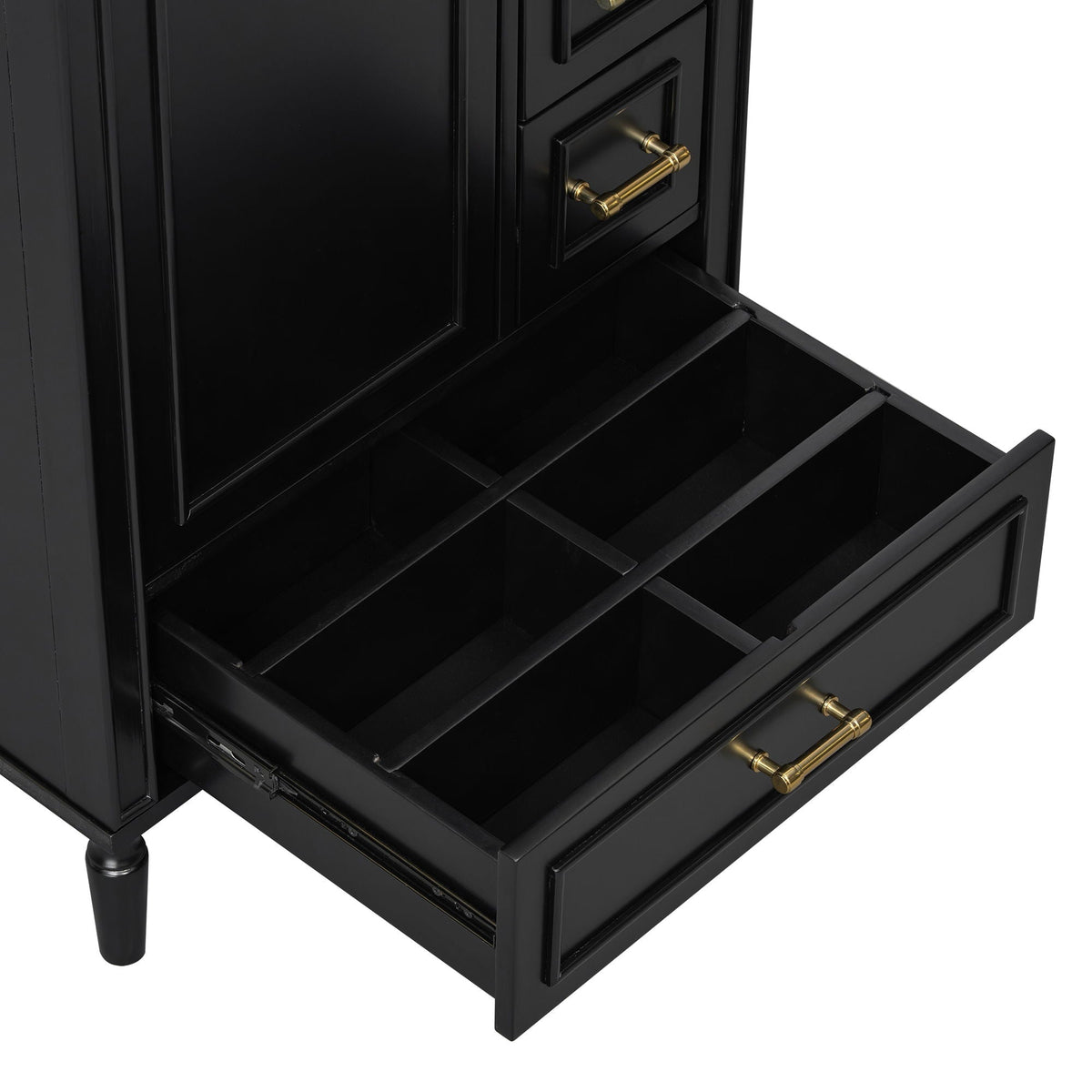 Traditional Bathroom Vanity Set With Soft Close Doors