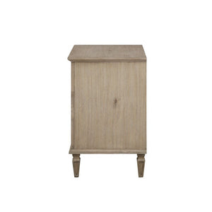 Victoria Nightstand with Open Storage - French Design - Multiple Colors