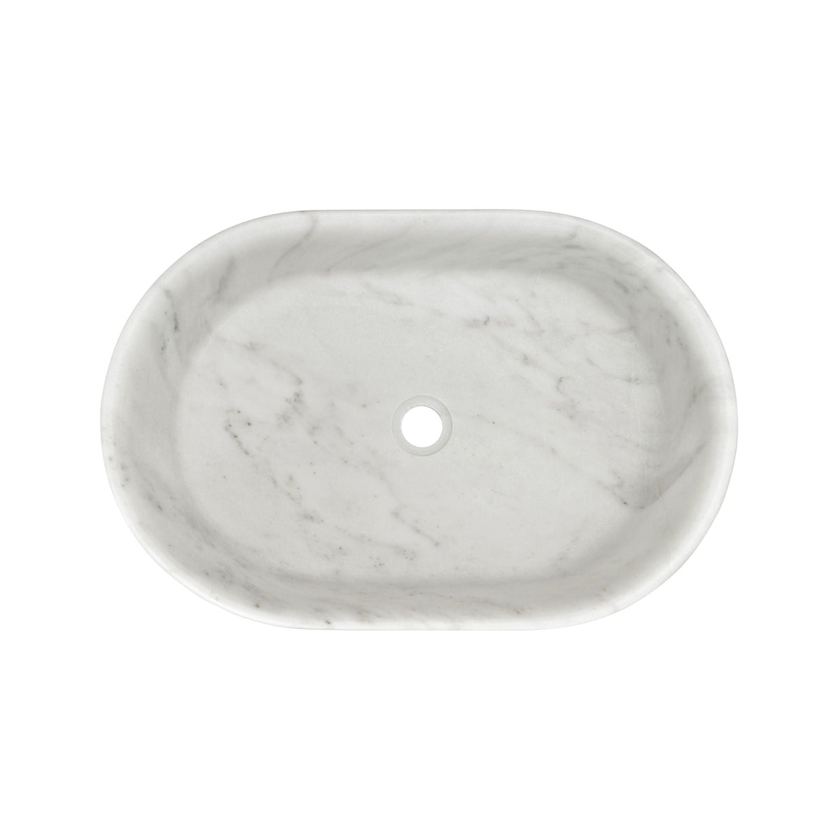 Bathroom Vessel Sink, Semi Polished Surface