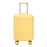14'/20' 2-Piece ABS Spinner Wheel Luggage Set with Combination Lock