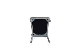 House Marchese - Side Chair (Set of 2) - Two Tone Gray Fabric & Pearl Gray