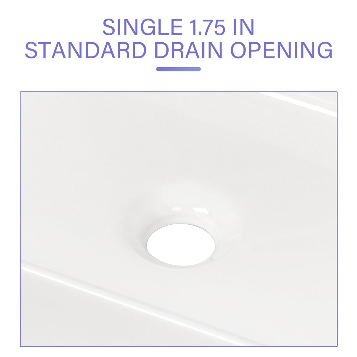 Modern European Design Ceramic Rectangular Vessel Bathroom Sink