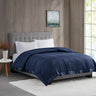 Lightweight Down Alternative Blanket with Satin Trim