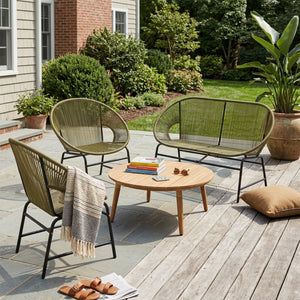 Nusa Outdoor Patio 4-Pcs Chat Set