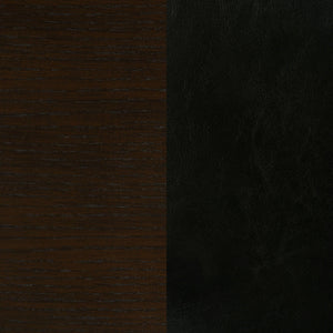 Tufted Upholstered Dining Bench - Brown