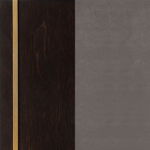 Durango 77-inch Eastern King Panel Bed Smoked Peppercorn