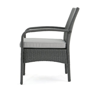 Cordoba KD Wicker 4 Piece Chat Set