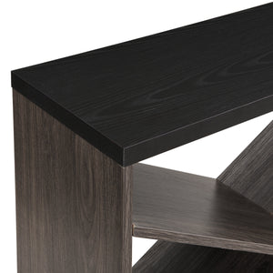 Modern X-Frame Console Table – Elegant Entryway and Office Storage