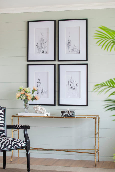 Monochrome-Meridian™-—-Set-of-4-Architectural-Black-&-White-Prints-Wall-Art