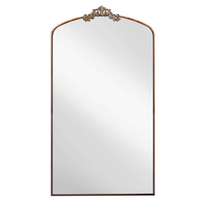 Vintage Ornate Arched Full Length Mirror