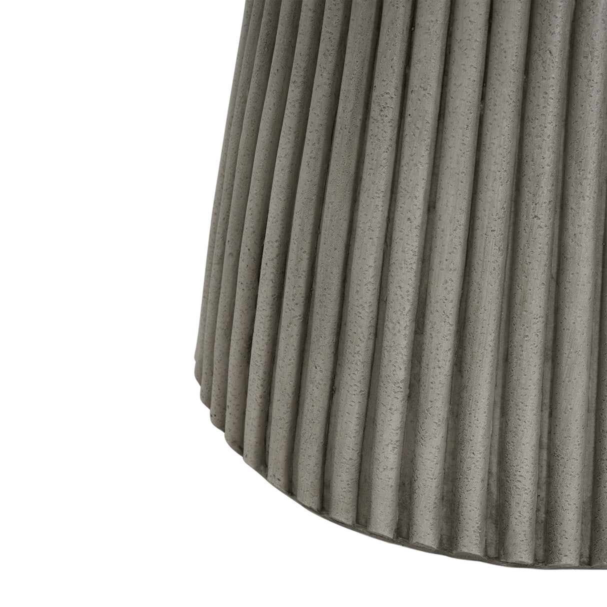 Outdoor Lightweight Concrete Side Table