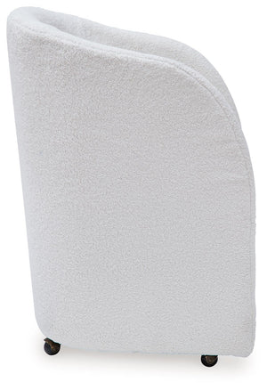 Rowanbeck - Dining Upholstered Arm Chair (Set of 2) - Ivory