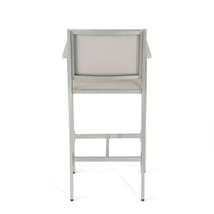 Outdoor Rust Proof Aluminum Barstools (Set of 2)