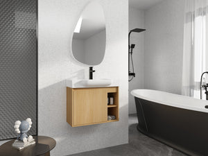 28'' Wall-Mounted Bathroom Vanity
