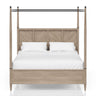 Transitional Styling Canopy Bed