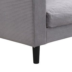 Modern Upholstered 2 Piece Sofa Set With 3 Seater And 2 Seater