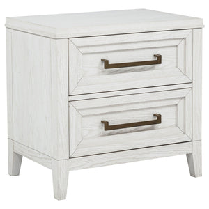 Marielle 5-piece Cal King Bedroom Set Distressed White