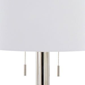 Master 29" Contemporary Metal Table Lamp Set of 2