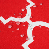 2 Pack Outdoor Throw Pillows, Waterproof & Fade-Resistant Patio Cushions (18x18 Inch, Plaid Red)