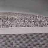 7 Piece Jacquard Comforter Set Grey/Taupe King