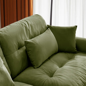 Super Comfort Oversized Modular Sectional Sofa With Movable Ottoman