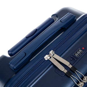 ABS Spinner Luggage Set with Combination Lock - Navy