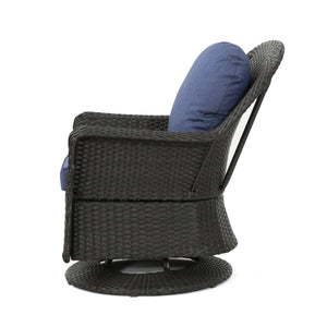 Liam Swivel Club Chair (Set of 2)