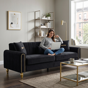 Modern 3-Seater Sofa Couch for Living Room