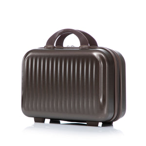 14' & 20' ABS Spinner Wheel Luggage Set with Cosmetic Case