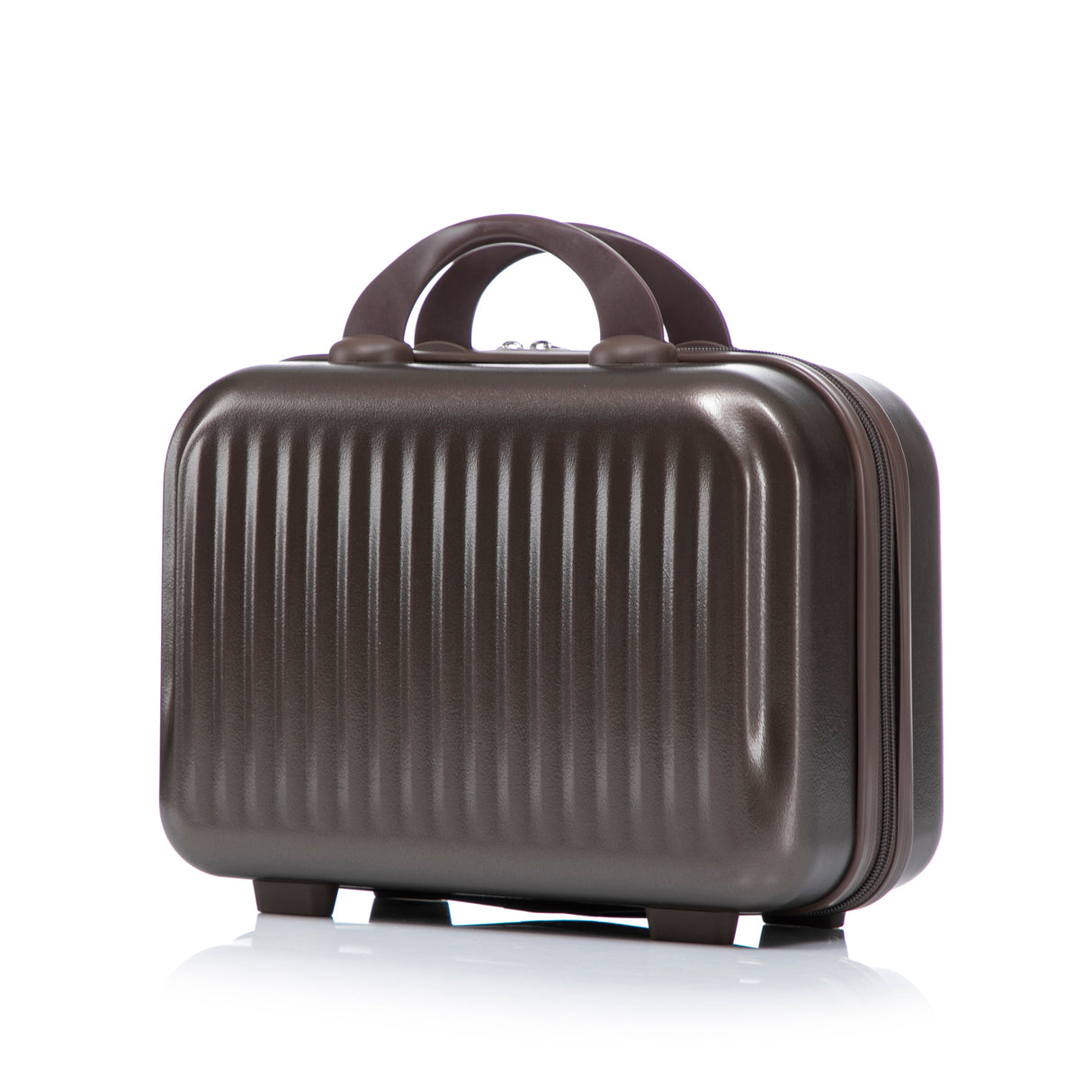 14' & 20' ABS Spinner Wheel Luggage Set with Cosmetic Case