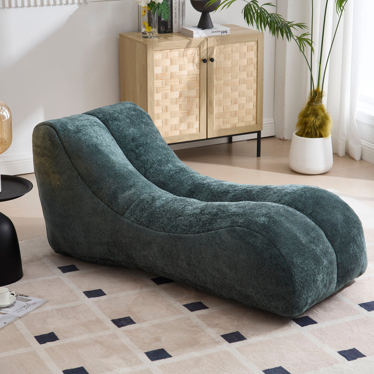 Bean Bag Sofa Chair with High Quality Sponge Filling - Fabric