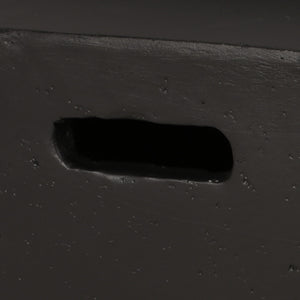 Outdoor 29' Square MgO Wood-Burning Fire Pit - Dark Gray