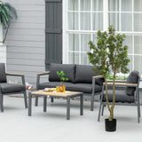 5.2FT Artificial Tree Tall Lush Evergreen Faux Plant