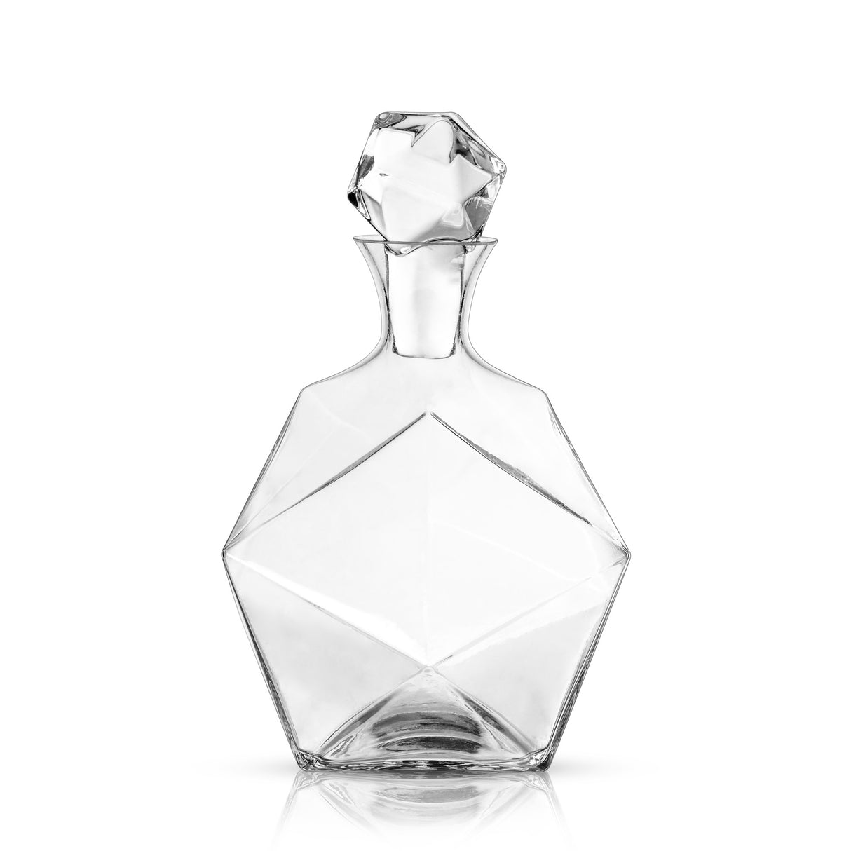 Seneca Faceted Crystal Liquor Decanter Viski®
